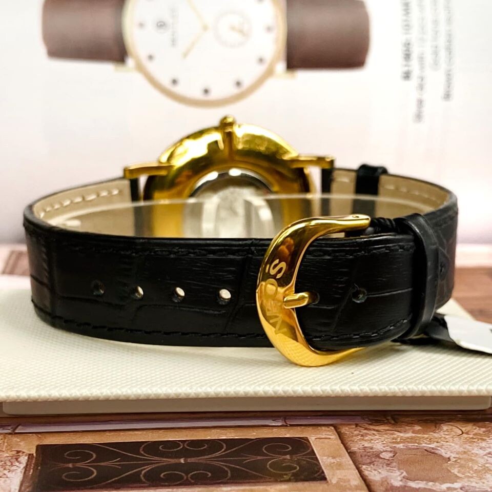 ĐỒNG HỒ NEOS DÂY DA N-40577M CHÍNH HÃNG