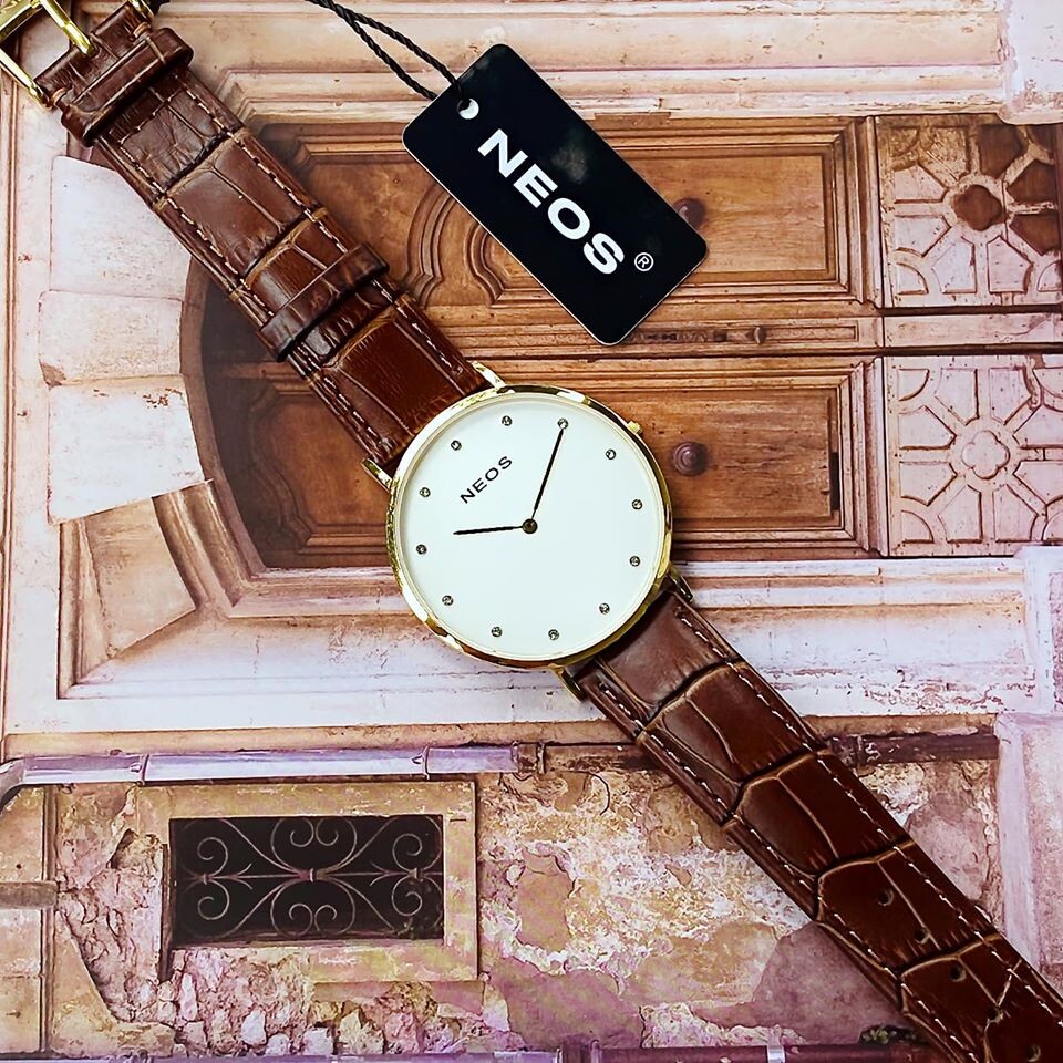 Đồng hồ siêu mỏng Neos N-40687M-AKT chính hãng
