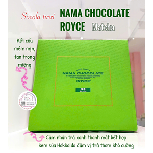 Nama chocola trà xanh