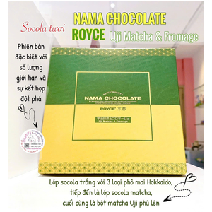 Nama chocola uji matcha