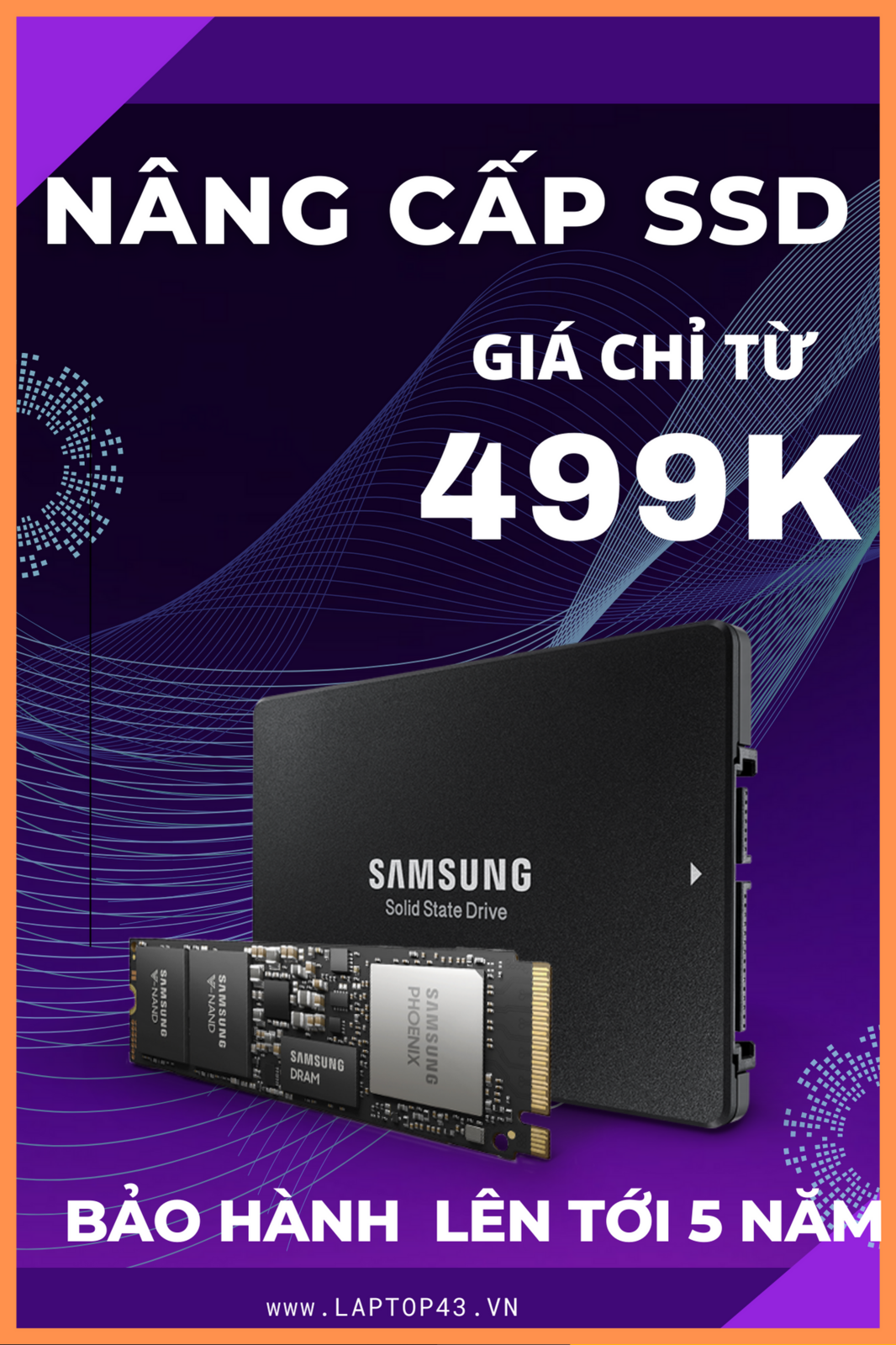 SSD SAMSUNG 256G Chính Hãng