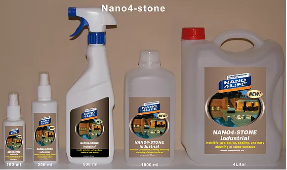 Nano4-Stone: Nano bảo vệ cho đá, gạch bê tông