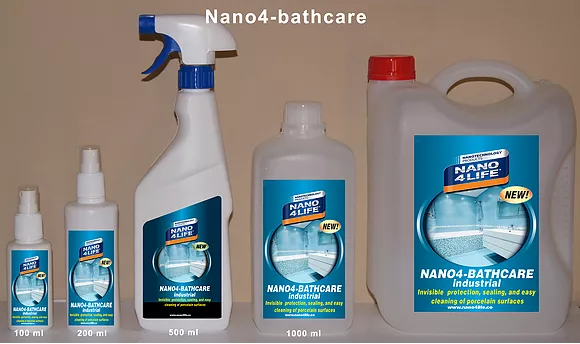 Nano4-Bathcare: Nano bảo vệ cho nhà tắm 100ml