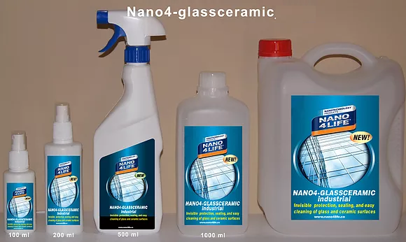 Nano4-Glass Ceramic: Nano bảo vệ cho kính trong nhà và ngoài nhà