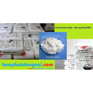 Xút vảy Natri hydroxit NaOH 98% (Đài Loan)