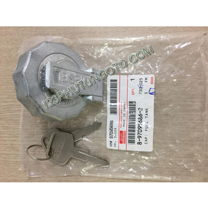 NẮP BÌNH DẦU XE ISUZU NQR 4HK1 - 4HG1
