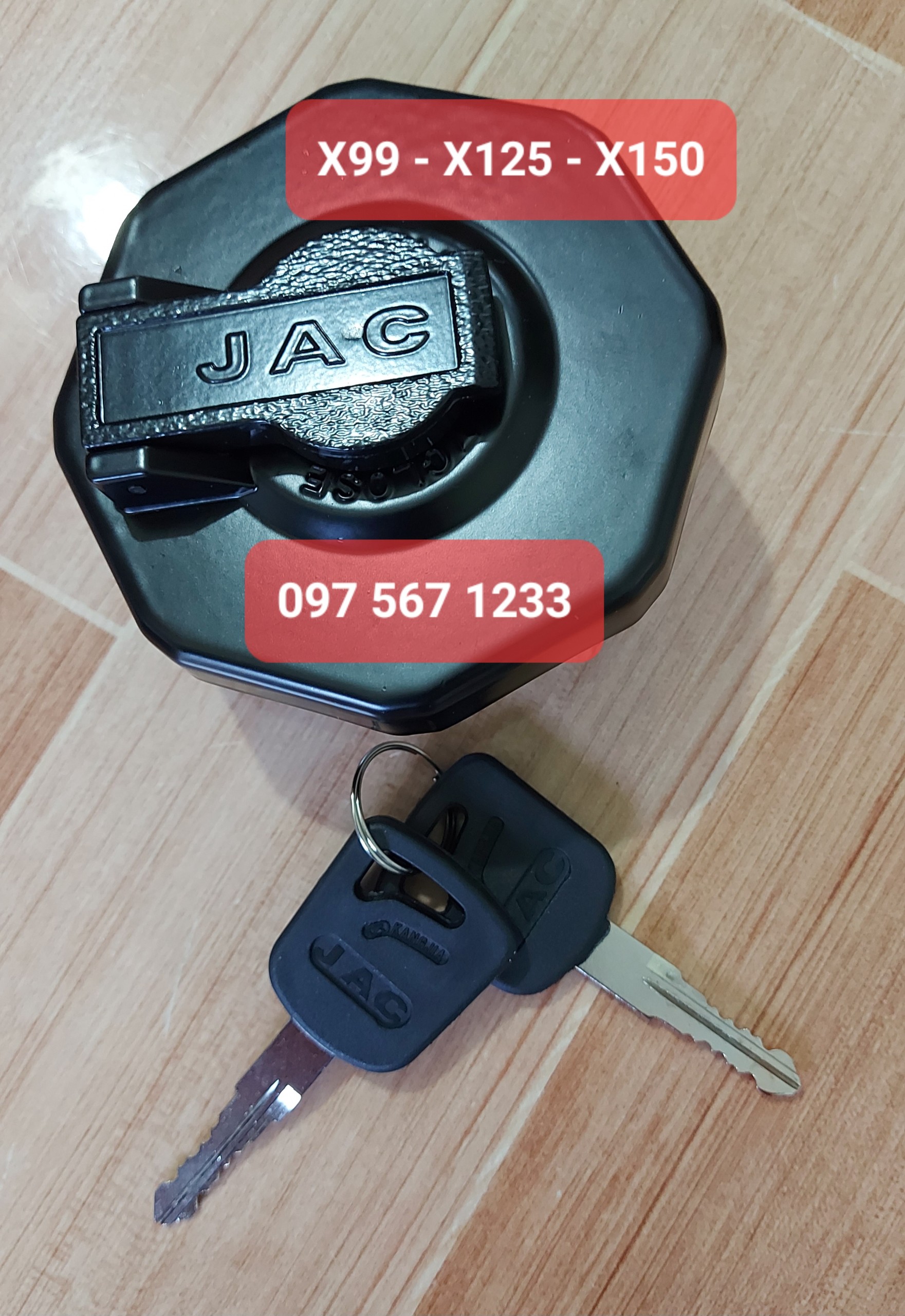 NẮP BÌNH DẦU XE TẢI JAC X150 - CHÍNH HÃNG 100% JAC