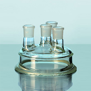 Nắp bình phản ứng 4 cổ mài - DURAN