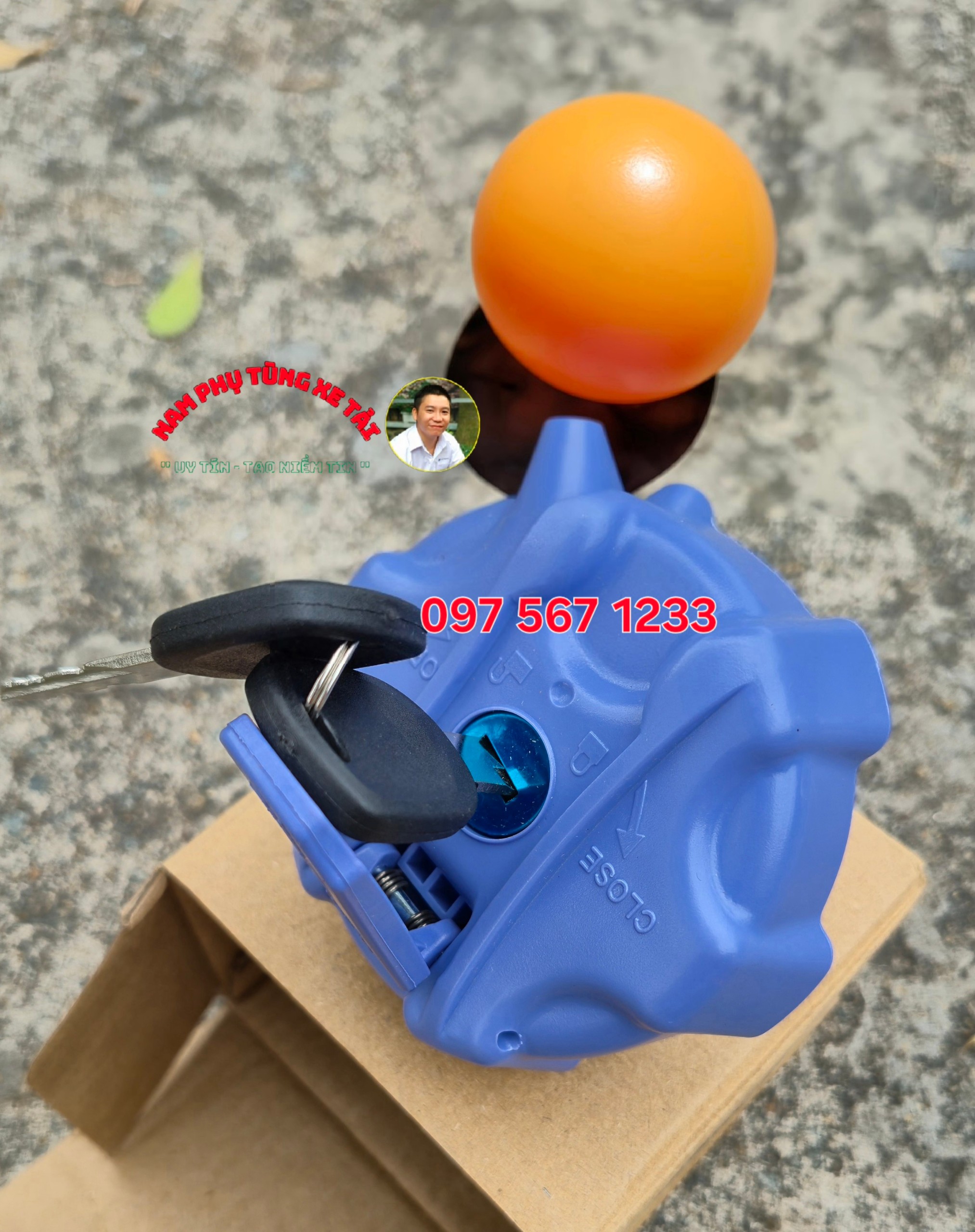 NẮP BÌNH URE XE TẢI JAC - CHÍNH HÃNG
