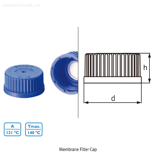 NẮP VẶN XANH PP GL45