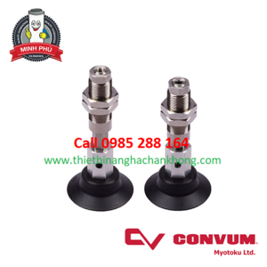 VACUUM PAD CONVUM - JAPAN WITH OILY GROOVES SERIES NAPFOTH