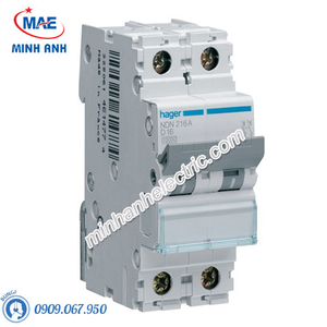 Thiết bị đóng cắt Hager (MCB) - Model NDN206A