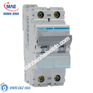 Thiết bị đóng cắt Hager (MCB) - Model NDN220A