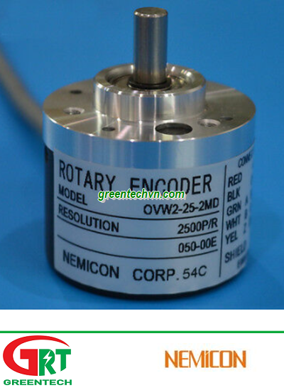 Nemicon OVW2-25-2MD | Encoder Nemicon OVW2-25-2MD | Cảm biến vòng quay Nemicon OVW2-25-2MD