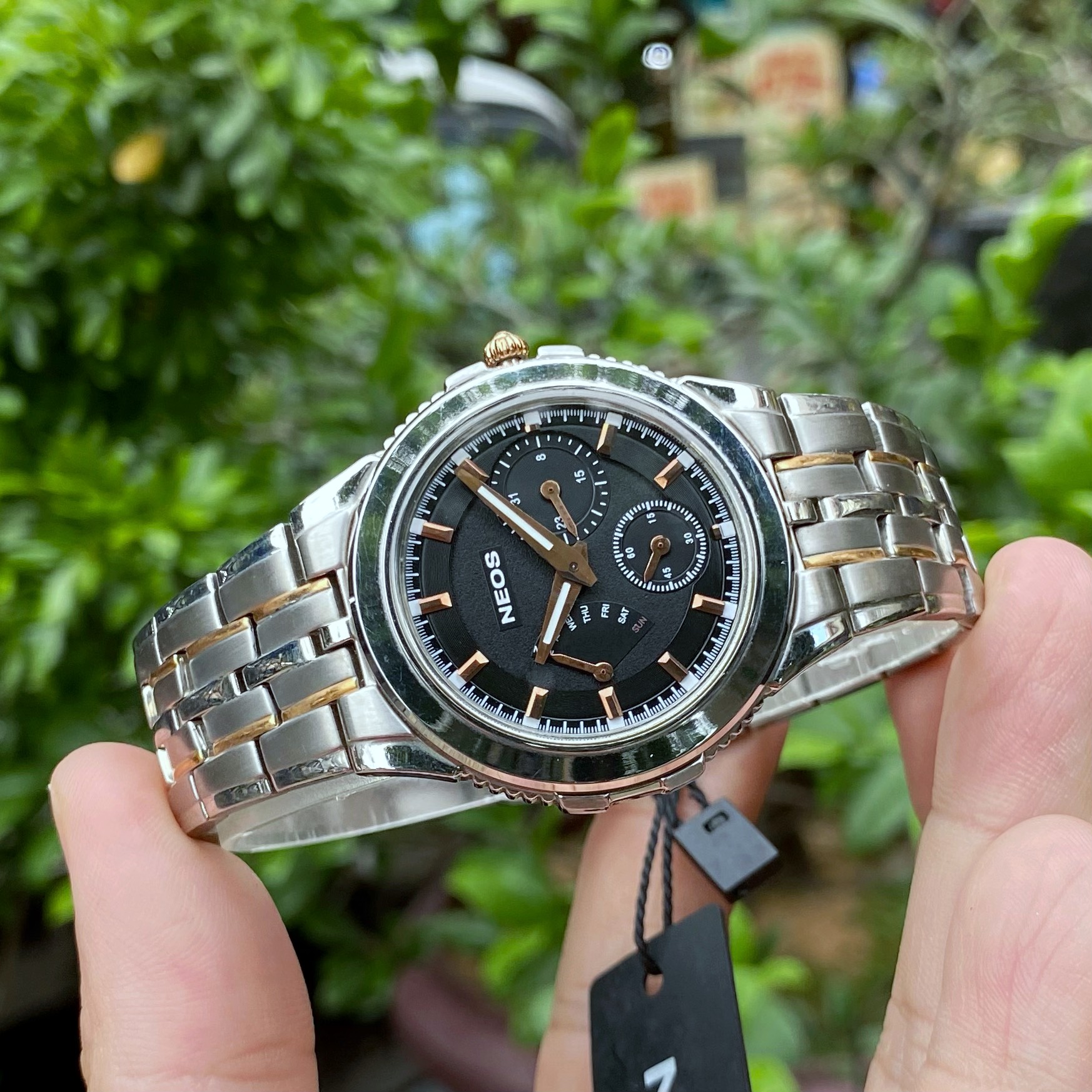 ĐỒNG HỒ NEOS 5 KIM N-30790M | SKRD