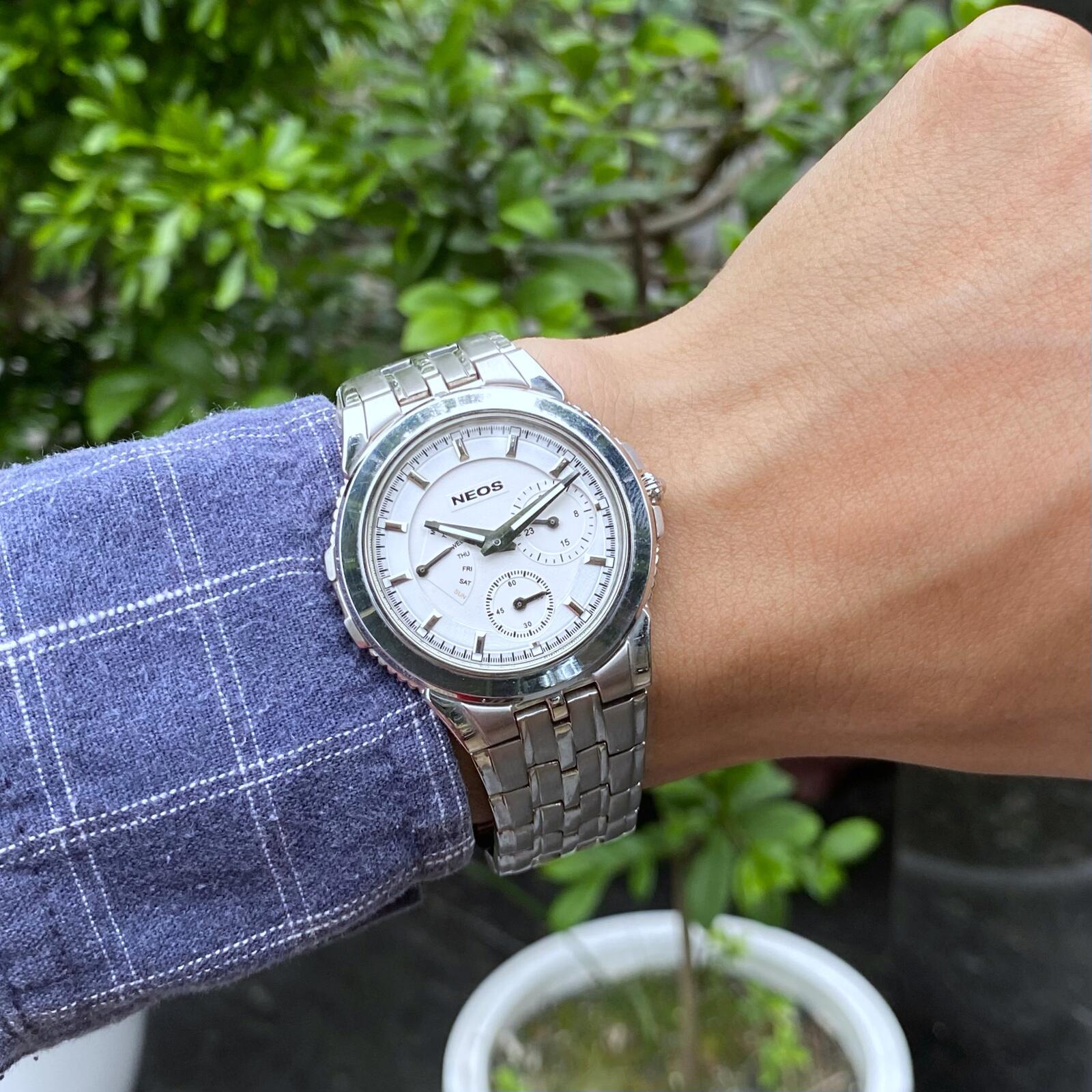 ĐỒNG HỒ NEOS 5 KIM N-30790M | SKRD