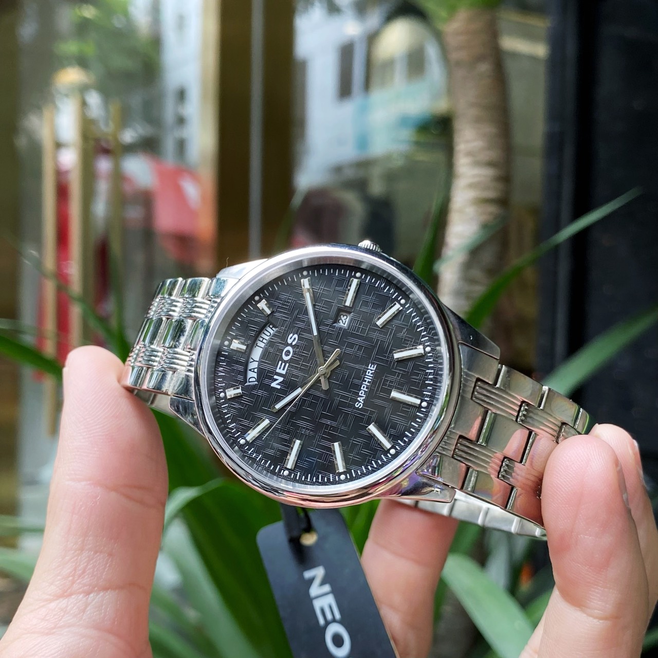 ĐỒNG HỒ NAM NEOS N-30899M 2 LỊCH CƯỜI