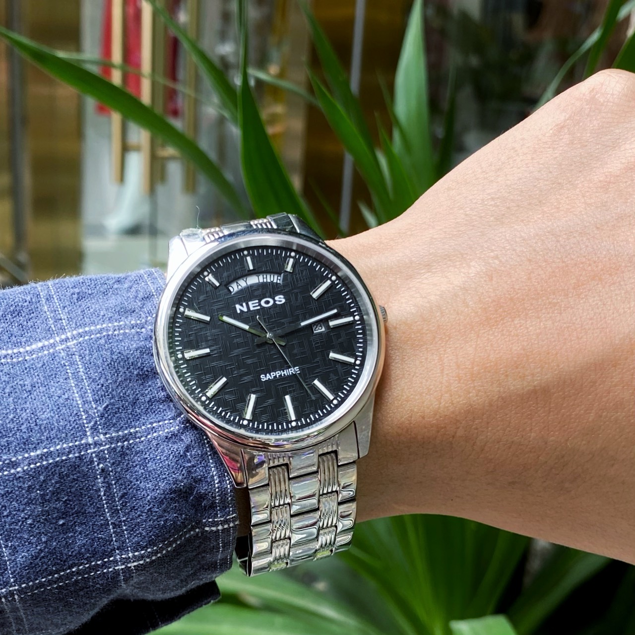 ĐỒNG HỒ NAM NEOS N-30899M 2 LỊCH CƯỜI