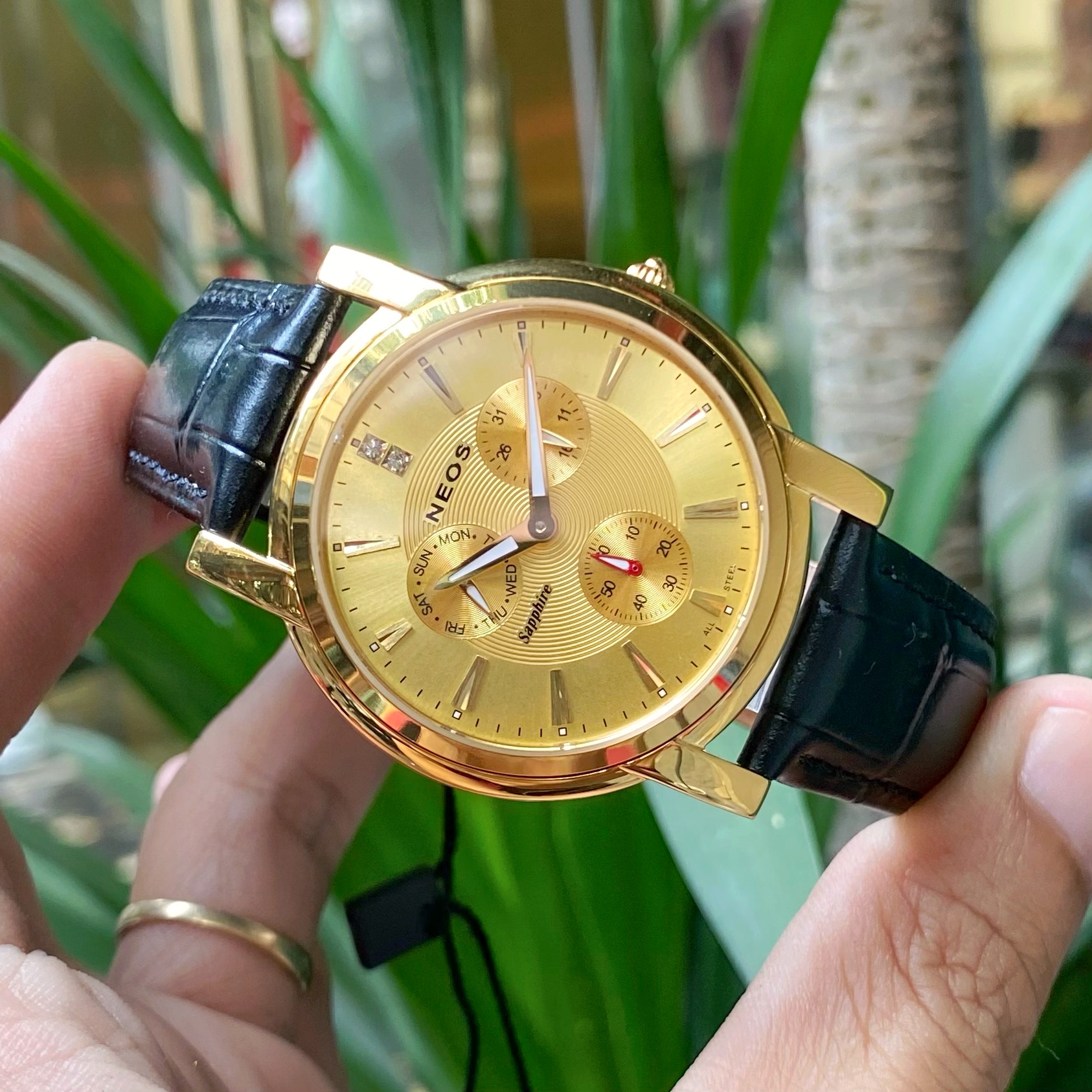 Đồng hồ Neos 5 kim N-40642M | LKV