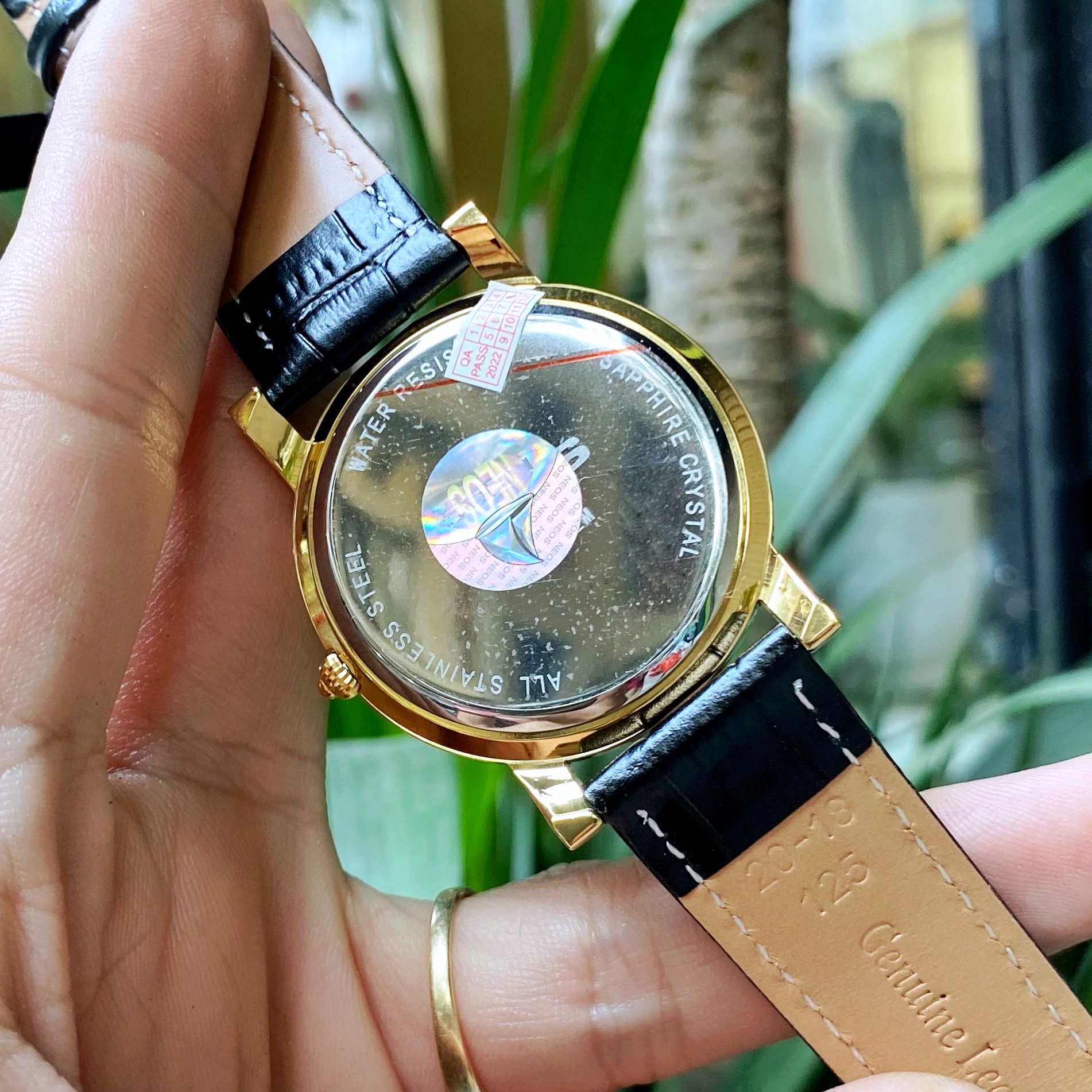 Đồng hồ Neos 5 kim N-40642M | LKV