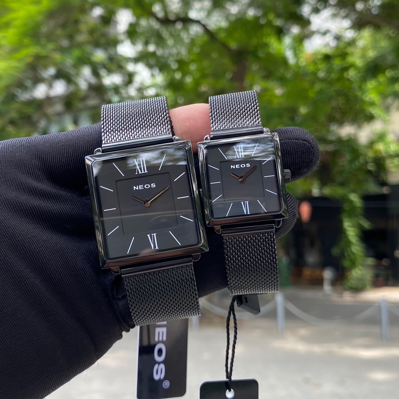 ĐỒNG HỒ NEOS DÂY LƯỚI N-40674M và NEOS N-40674L CHÍNH HÃNG