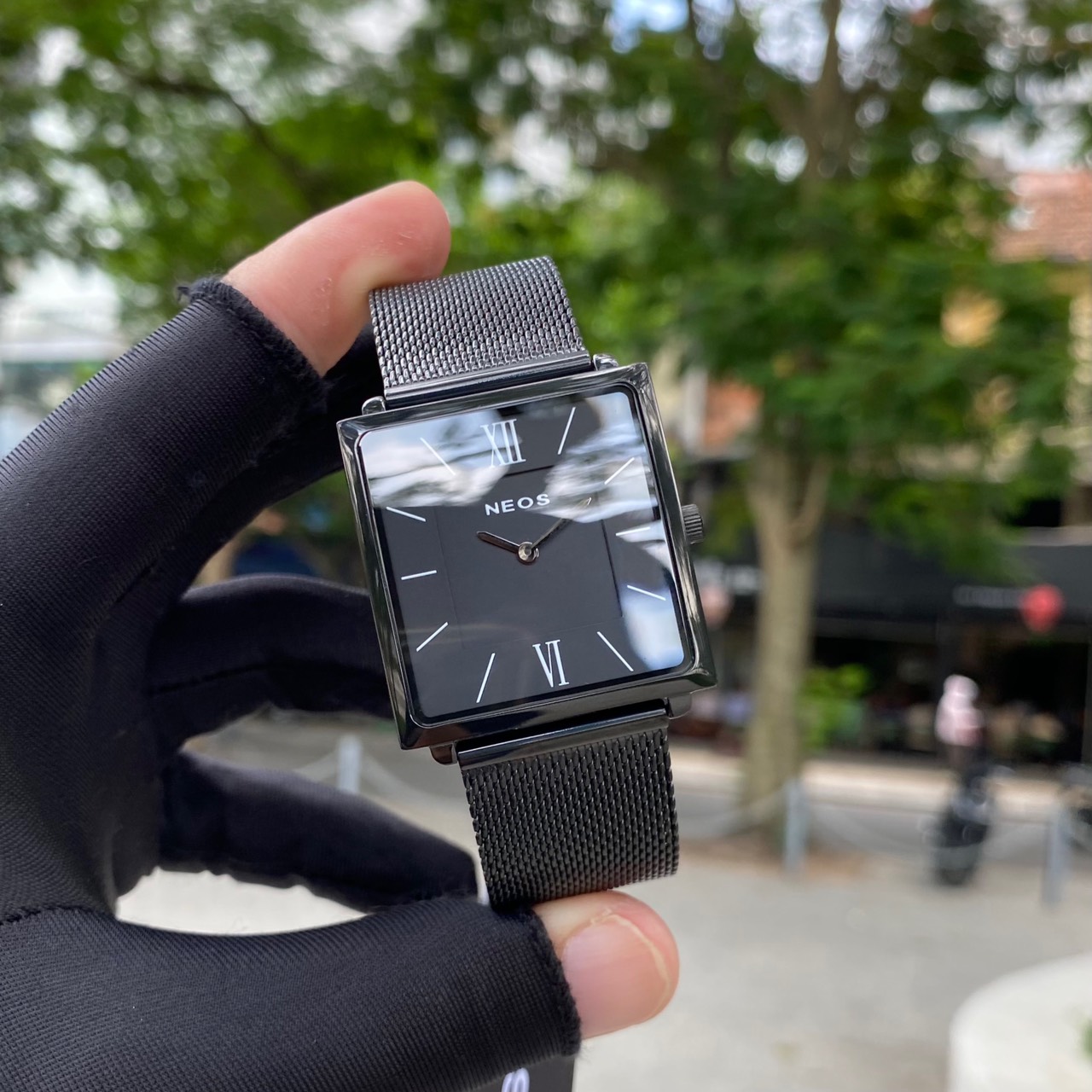 ĐỒNG HỒ NEOS NAM DÂY LƯỚI N-40674M CHÍNH HÃNG