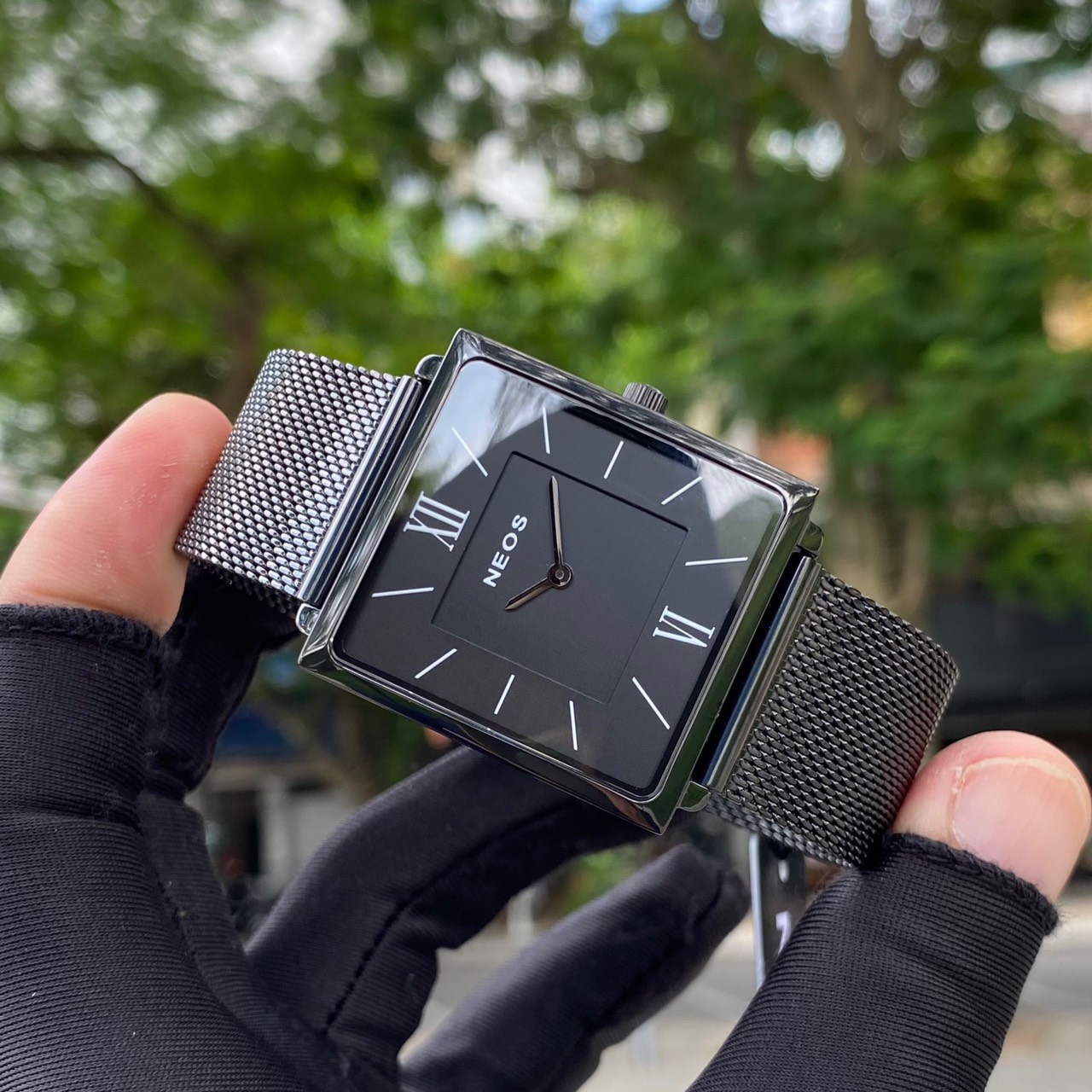 ĐỒNG HỒ NEOS NAM DÂY LƯỚI N-40674M CHÍNH HÃNG