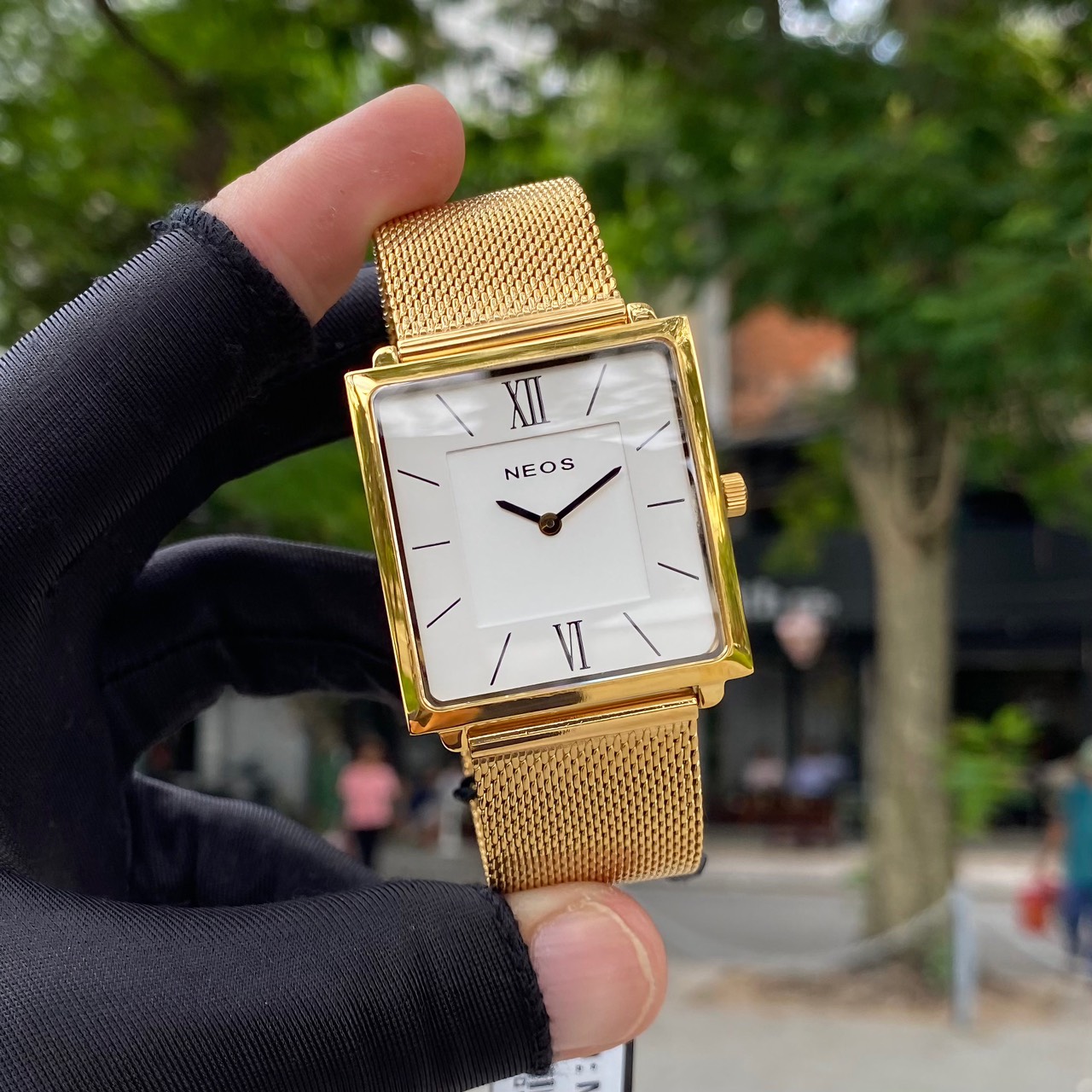 ĐỒNG HỒ NEOS NAM DÂY LƯỚI N-40674M CHÍNH HÃNG