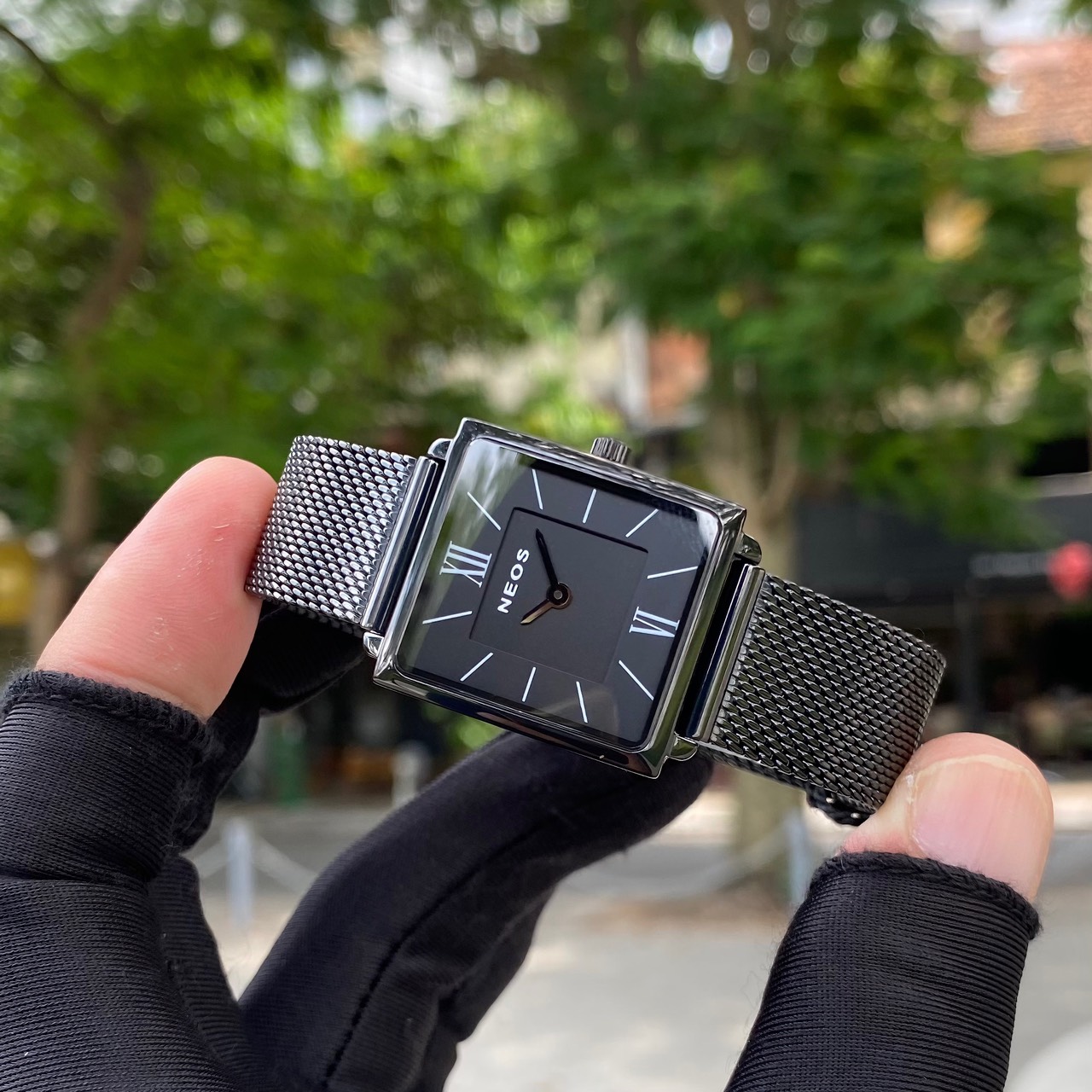 ĐỒNG HỒ NEOS DÂY LƯỚI N-40674M và NEOS N-40674L CHÍNH HÃNG