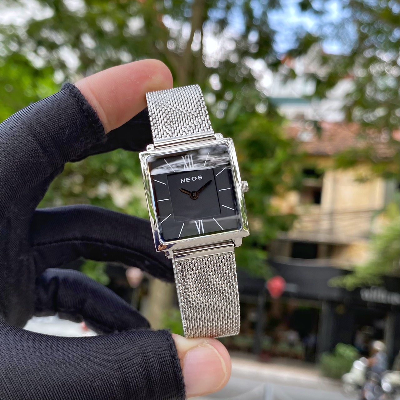 ĐỒNG HỒ NEOS DÂY LƯỚI N-40674M và NEOS N-40674L CHÍNH HÃNG