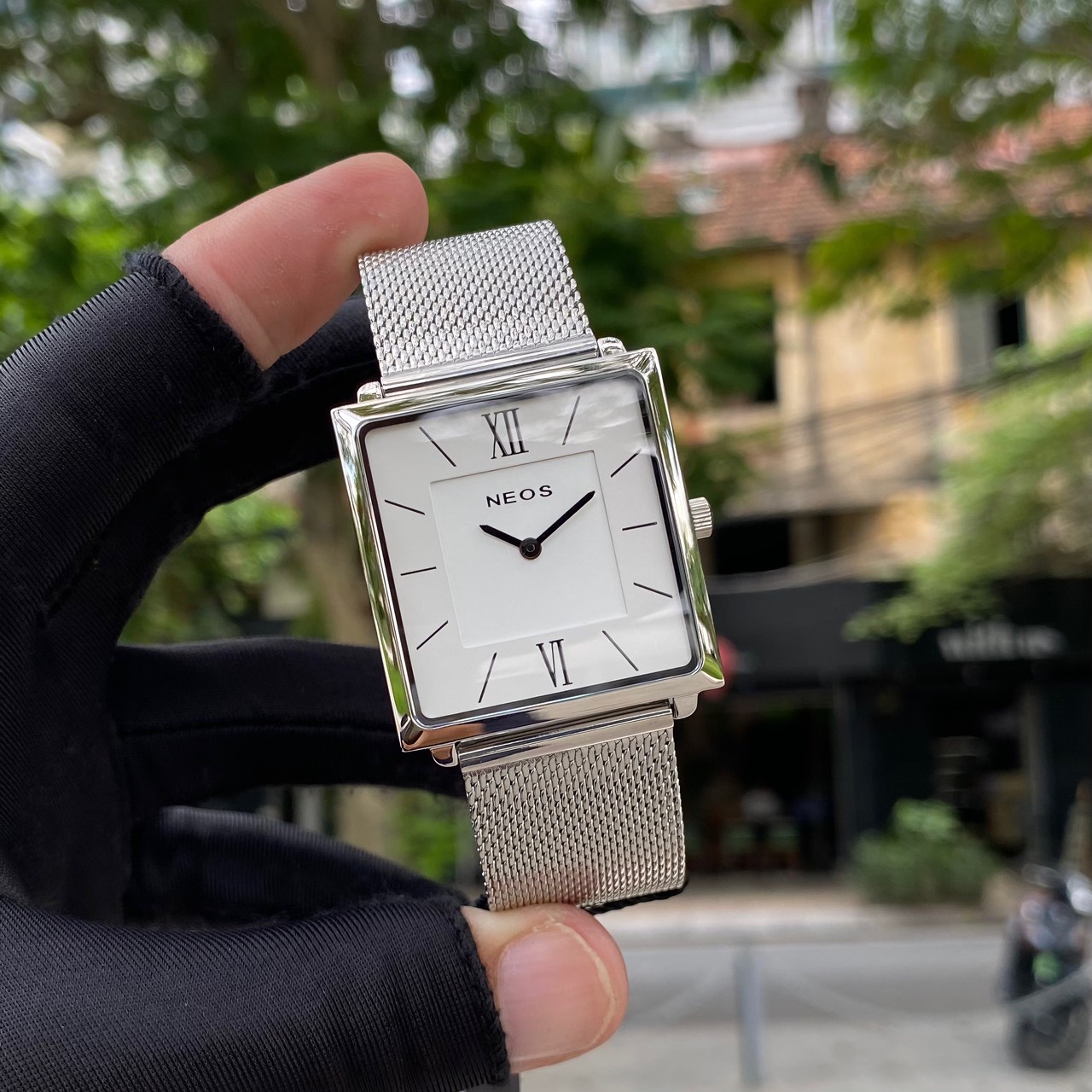 ĐỒNG HỒ NEOS NAM DÂY LƯỚI N-40674M CHÍNH HÃNG