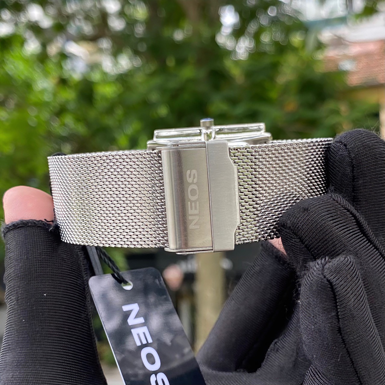 ĐỒNG HỒ NEOS NAM DÂY LƯỚI N-40674M CHÍNH HÃNG