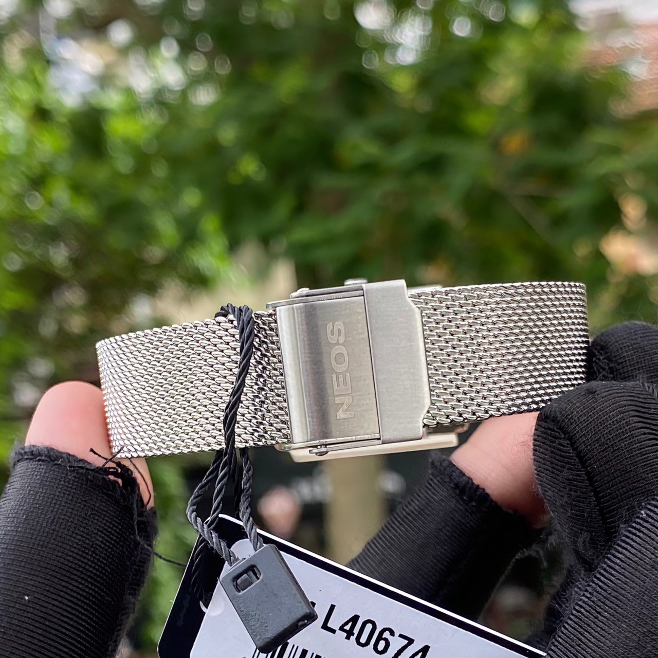 ĐỒNG HỒ NEOS DÂY LƯỚI N-40674M và NEOS N-40674L CHÍNH HÃNG