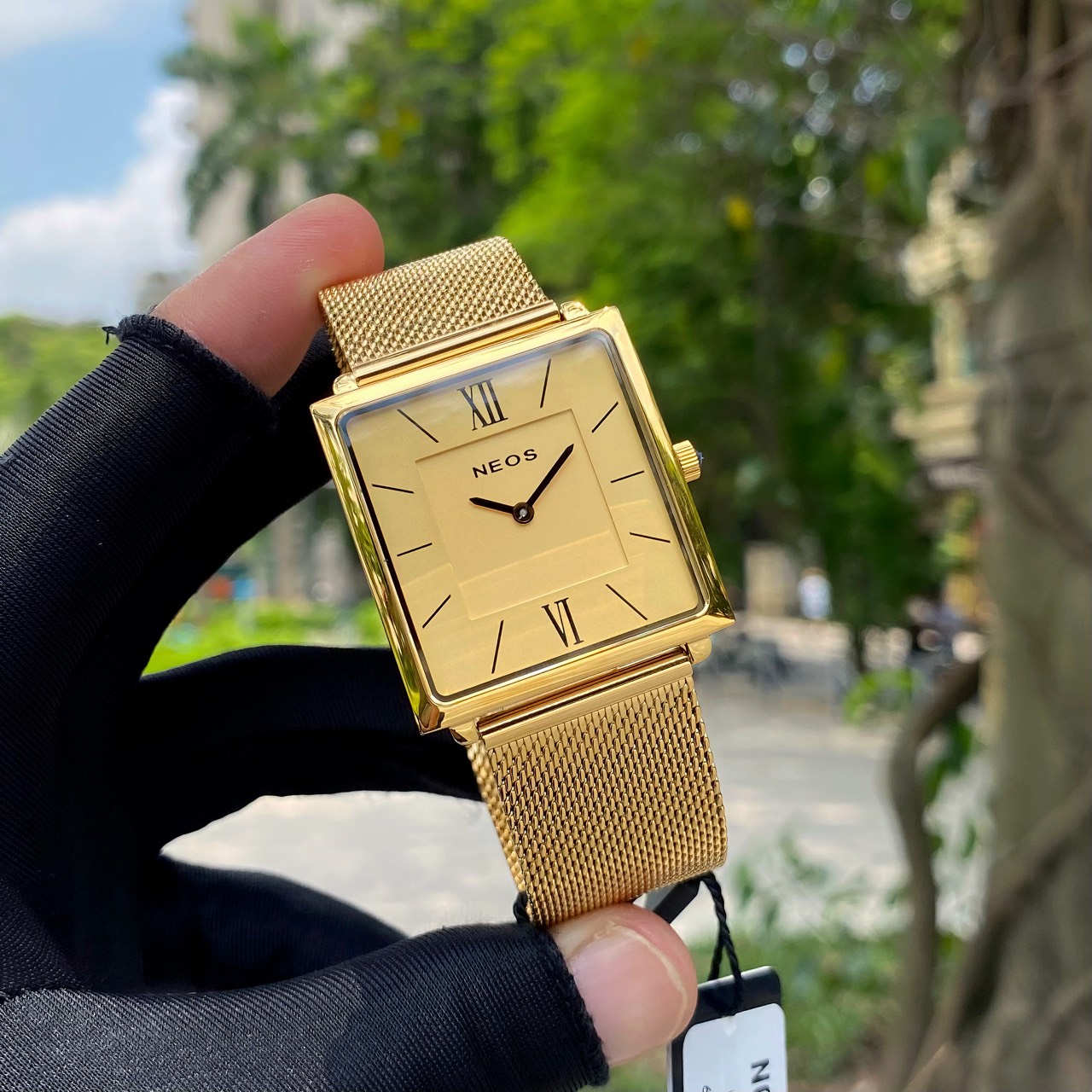 ĐỒNG HỒ NEOS NAM DÂY LƯỚI N-40674M CHÍNH HÃNG