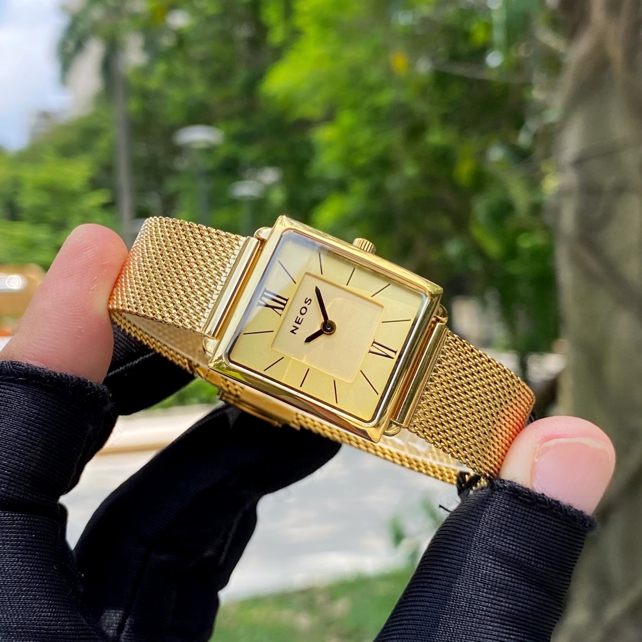 ĐỒNG HỒ NEOS DÂY LƯỚI N-40674M và NEOS N-40674L CHÍNH HÃNG