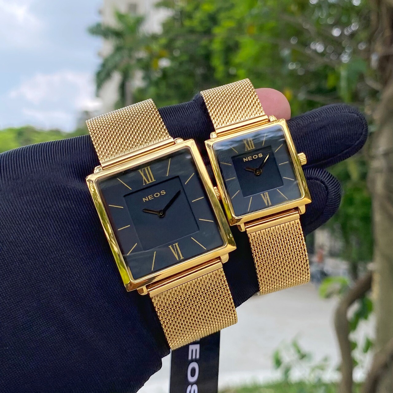 ĐỒNG HỒ NEOS DÂY LƯỚI N-40674M và NEOS N-40674L CHÍNH HÃNG