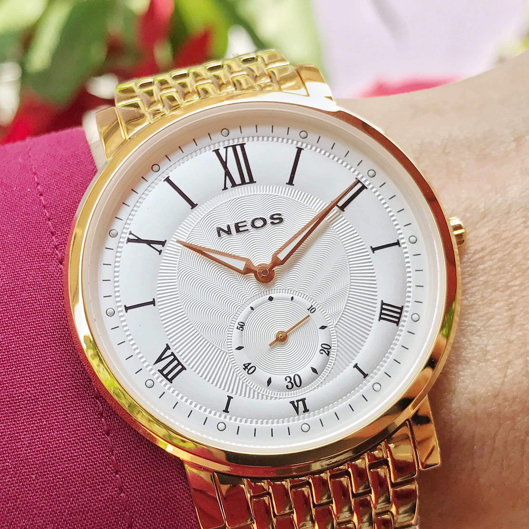 ĐỒNG HỒ NAM NEOS N-40675M DÂY THÉP