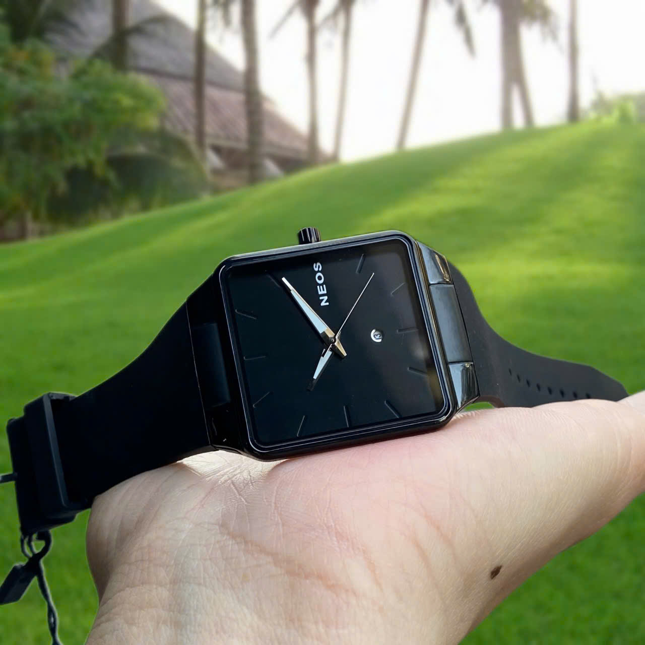 Đồng hồ Neos Ultra Slim N-40704M Dây Cao Su