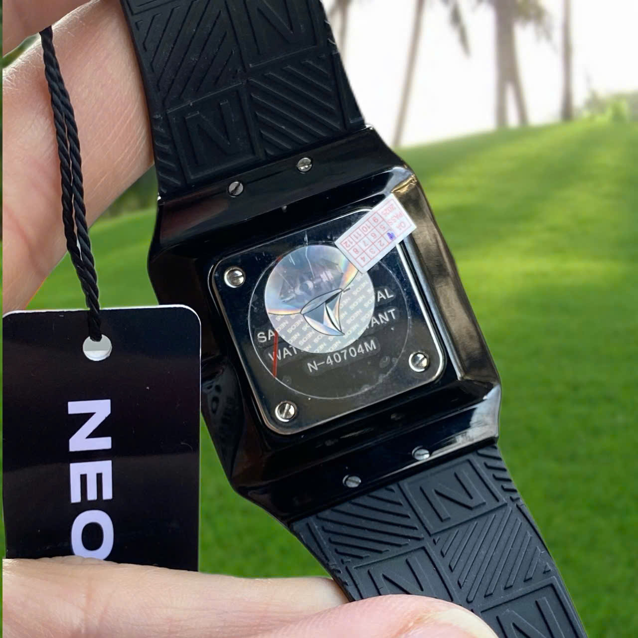 Đồng hồ Neos Ultra Slim N-40704M Dây Cao Su