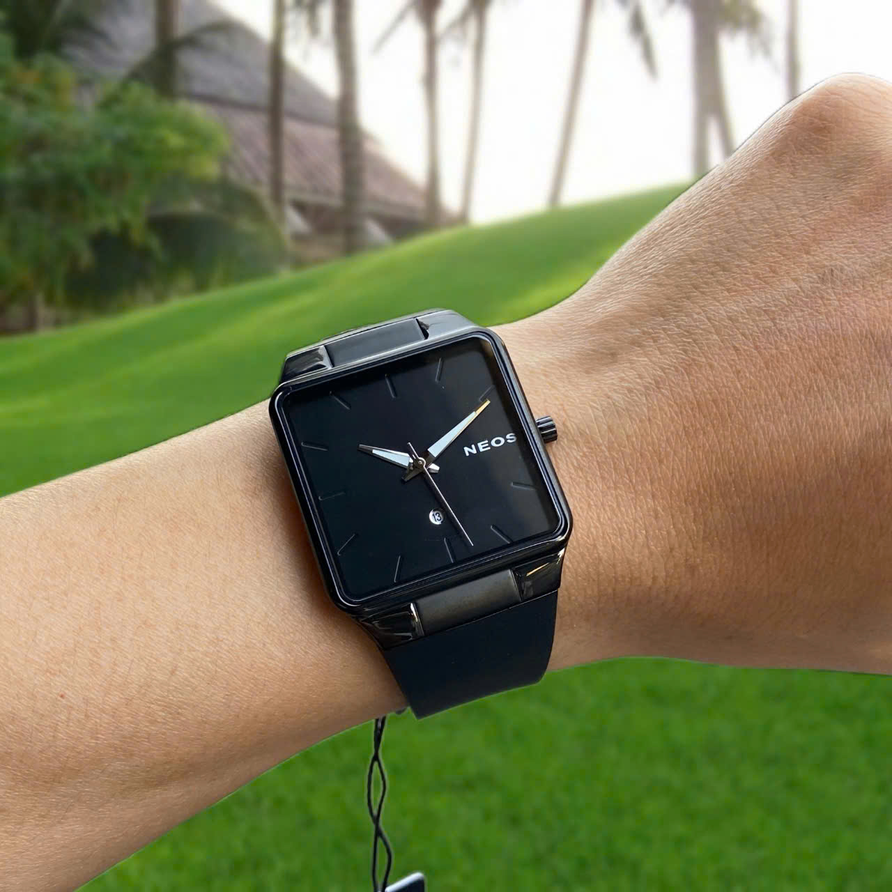 Đồng hồ Neos Ultra Slim N-40704M Dây Cao Su