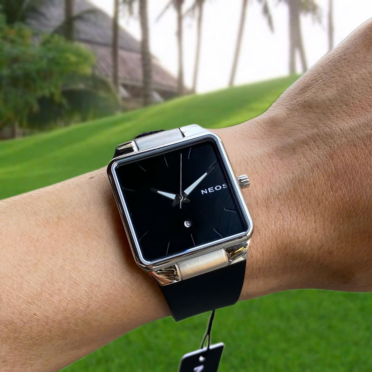 Đồng hồ Neos Ultra Slim N-40704M Dây Cao Su