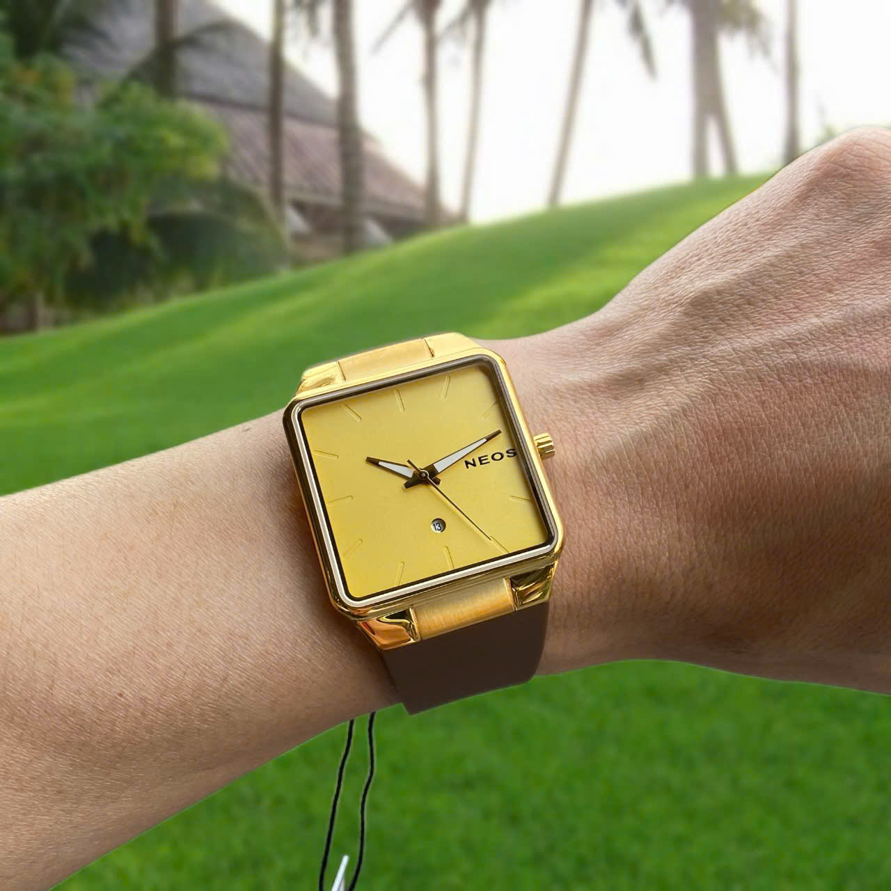 Đồng hồ Neos Ultra Slim N-40704M Dây Cao Su