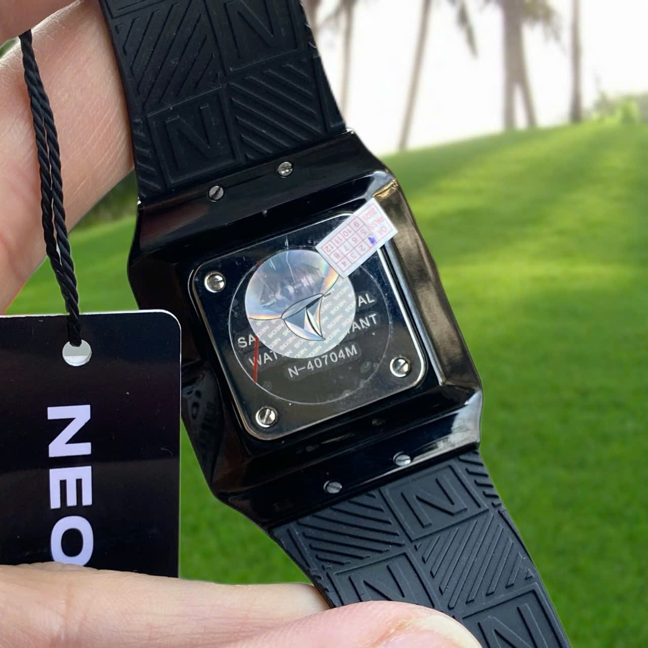 Đồng hồ Neos Ultra Slim N-40704M Dây Cao Su