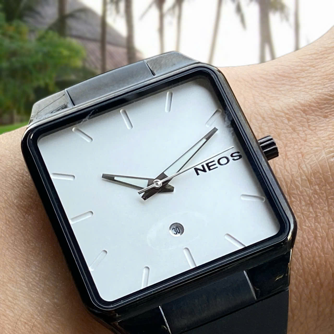 Đồng hồ Neos Ultra Slim N-40704M Dây Cao Su