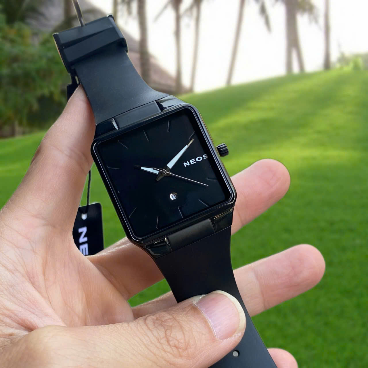 Đồng hồ Neos Ultra Slim N-40704M Dây Cao Su