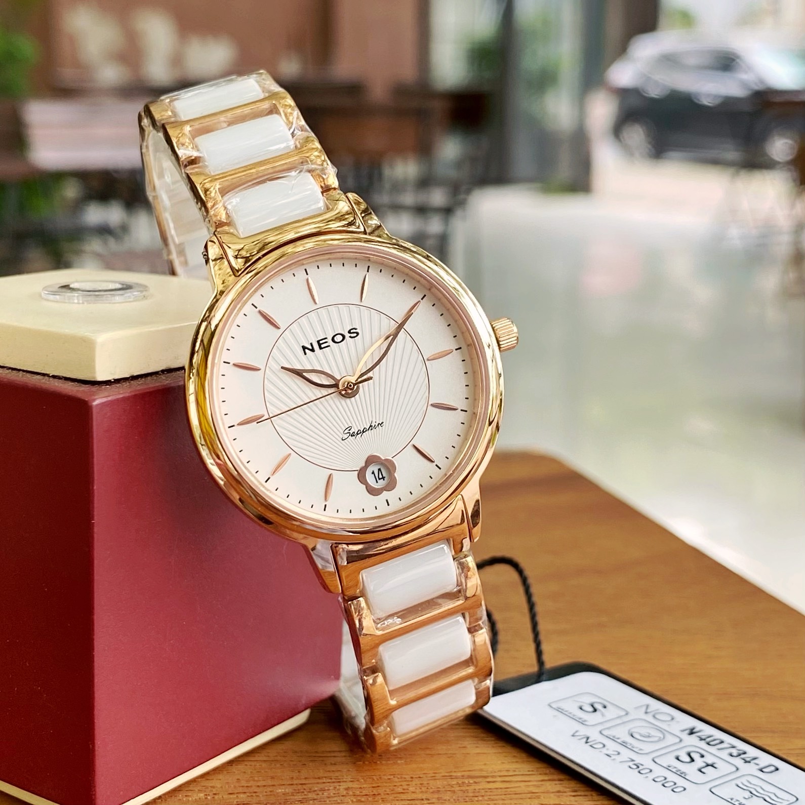 Đồng Hồ Nữ NEOS N-40734L-D