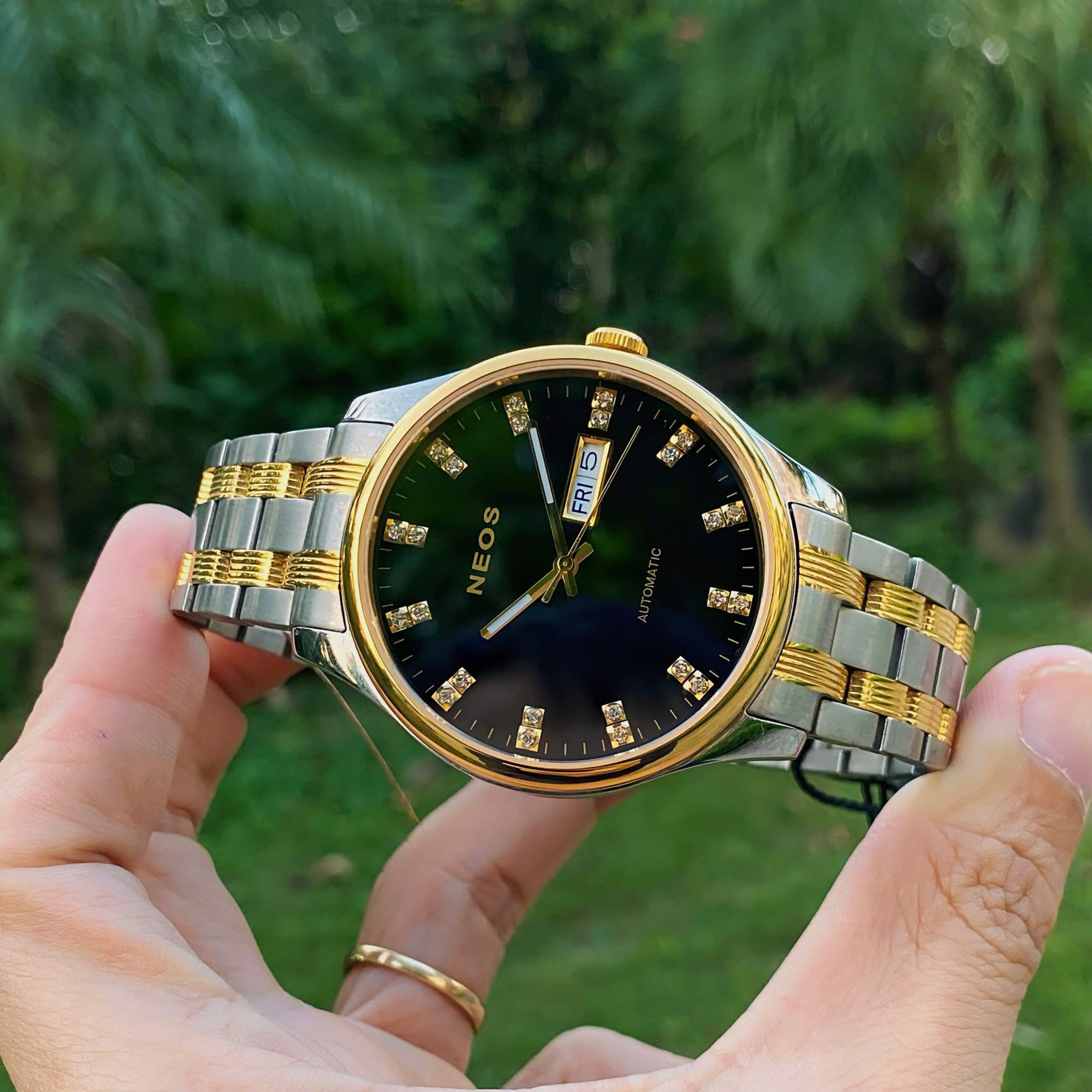 ĐỒNG HỒ CƠ DOANH NHÂN NEOS N-90118M CHÍNH HÃNG