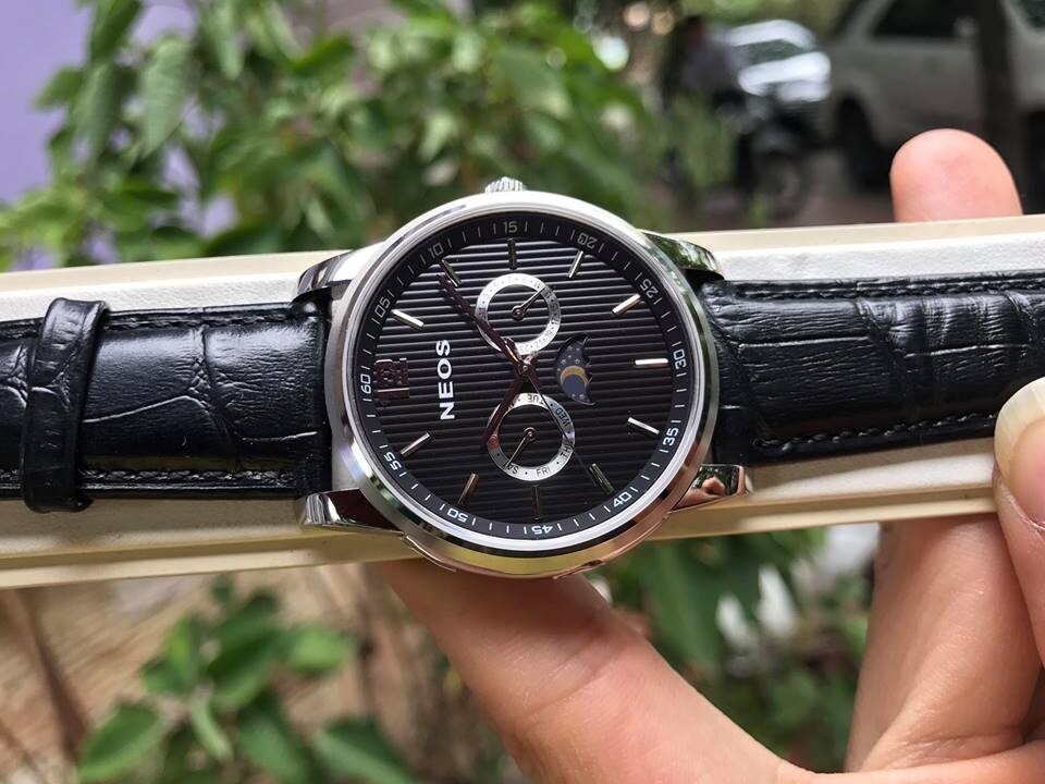 Đồng hồ Nam Neos Sun and Moon N-40716M