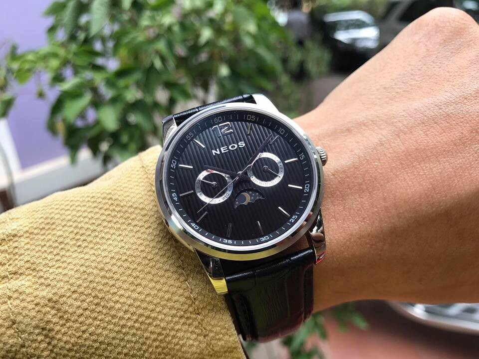 Đồng hồ Nam Neos Sun and Moon N-40716M