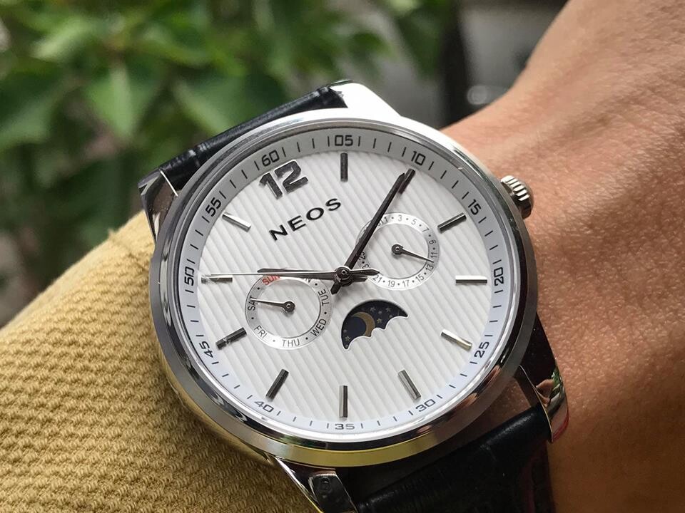 Đồng hồ Nam Neos Sun and Moon N-40716M